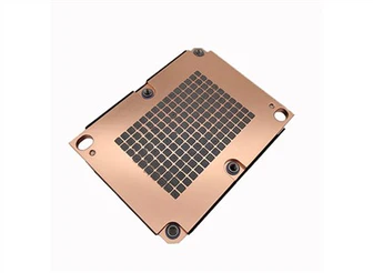 Alumīnija rāvējslēdzēja spuru vara bāzes radiators