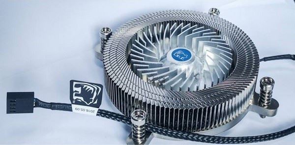 Air bearing heat exchange radiator