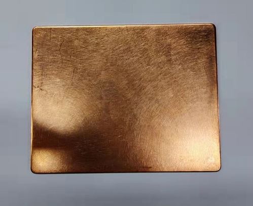copper stamping plate